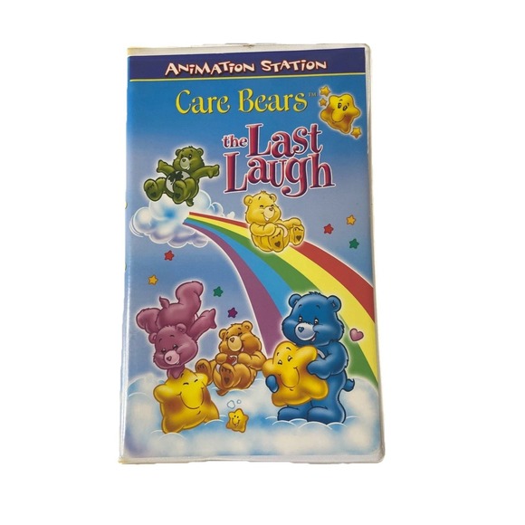 Other - Vtg 2003 Animation Station Care Bears The Last Laugh Kids Animated VHS Movie